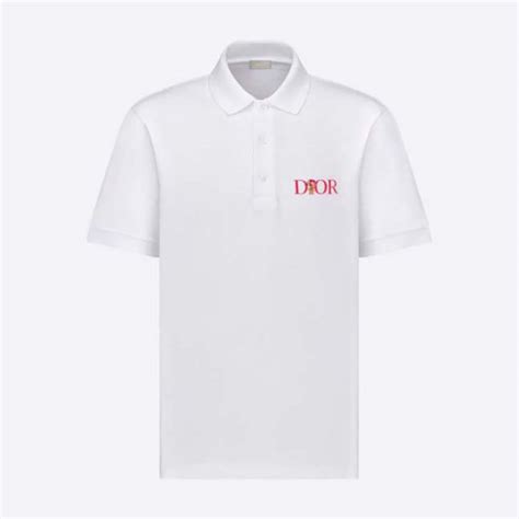 dior white polo|Dior polo shirts for men.